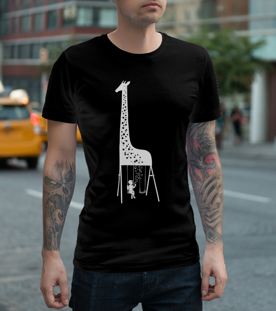 My Playground Giraffe Swing T-Shirt