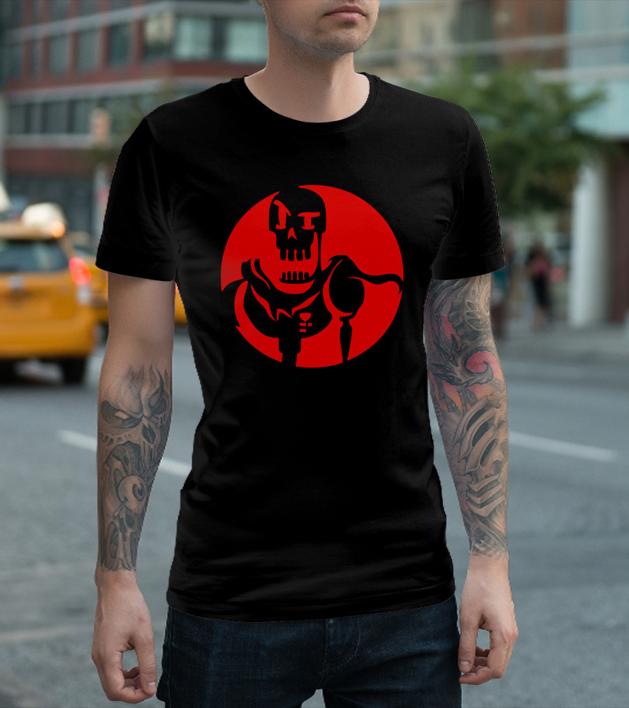 Papyrus Undertale Red Skeleton T-Shirt