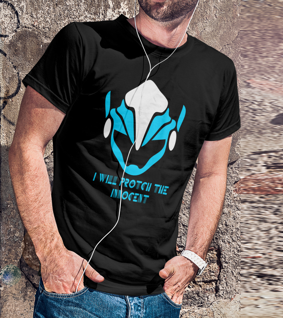 Phara I Will Protch The Innocent Gaming Mask T-Shirt