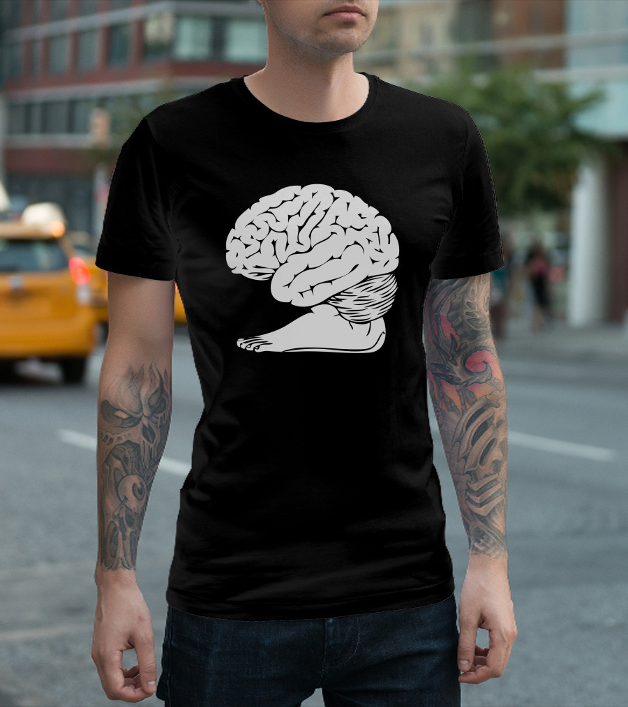 Rephlex Braindance Brain Foot Illusion T-Shirt