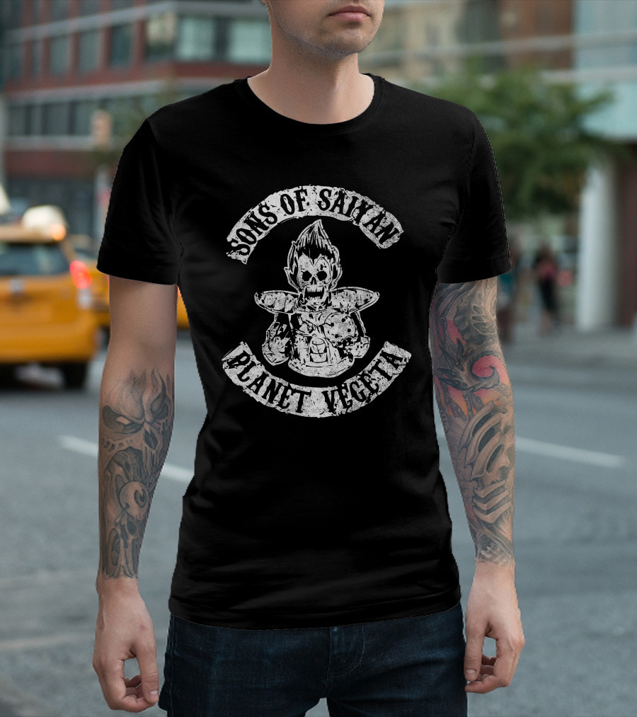 Sons Of Saiyan Planet Vegeta T-Shirt