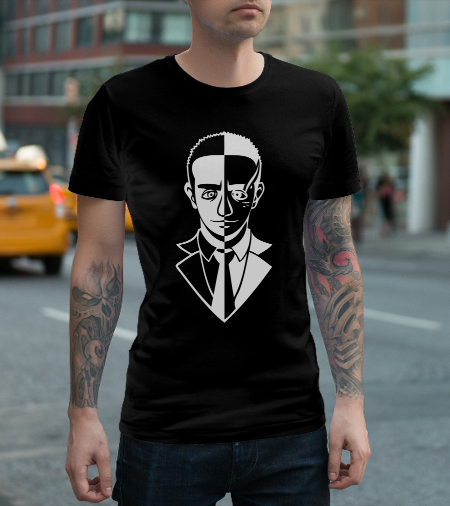 Agent Split Face Symmetry T-Shirt