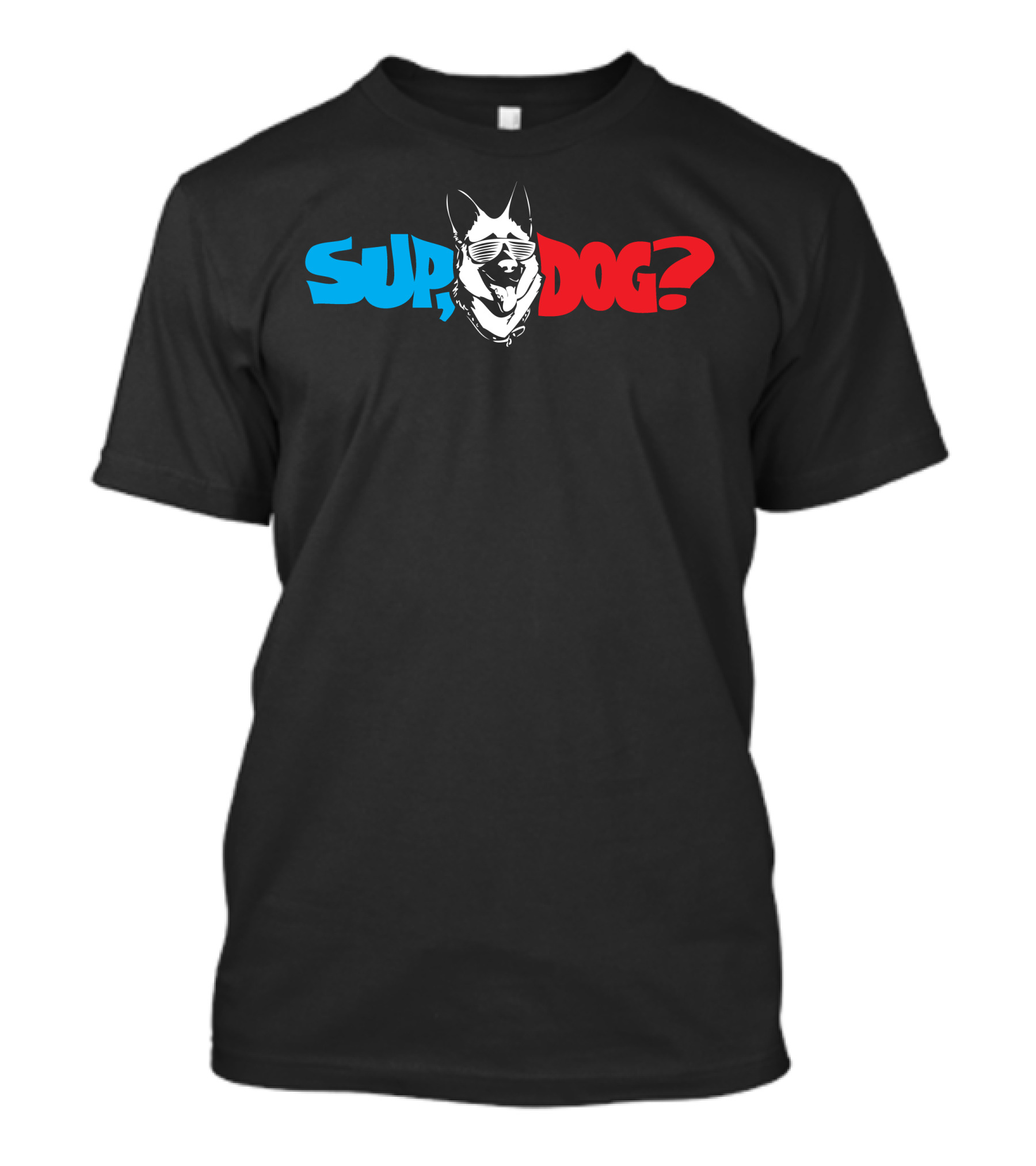 SUP DOG? Retro Cool Shades Bulldog T-Shirt