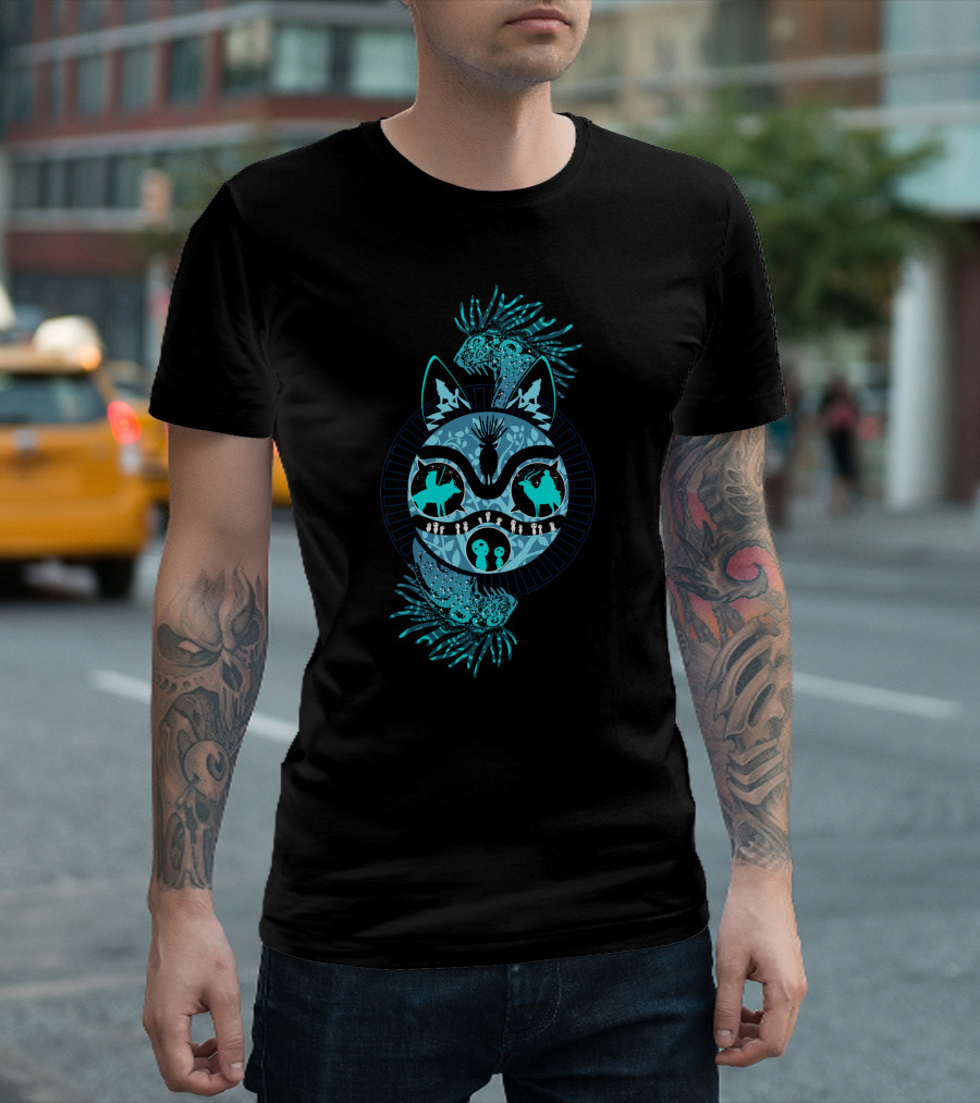 Supernatural Princess Spirit Animal Mask T-Shirt
