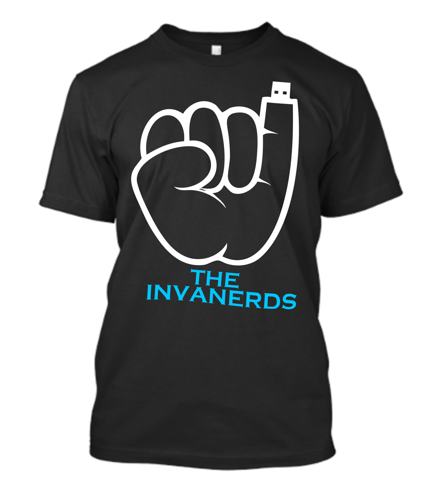 The Invanerds USB Fist Icon T-Shirt