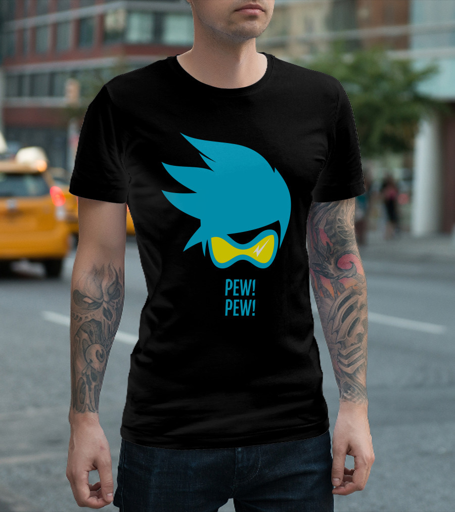 Tracer Pew Pew Gamer T-Shirt