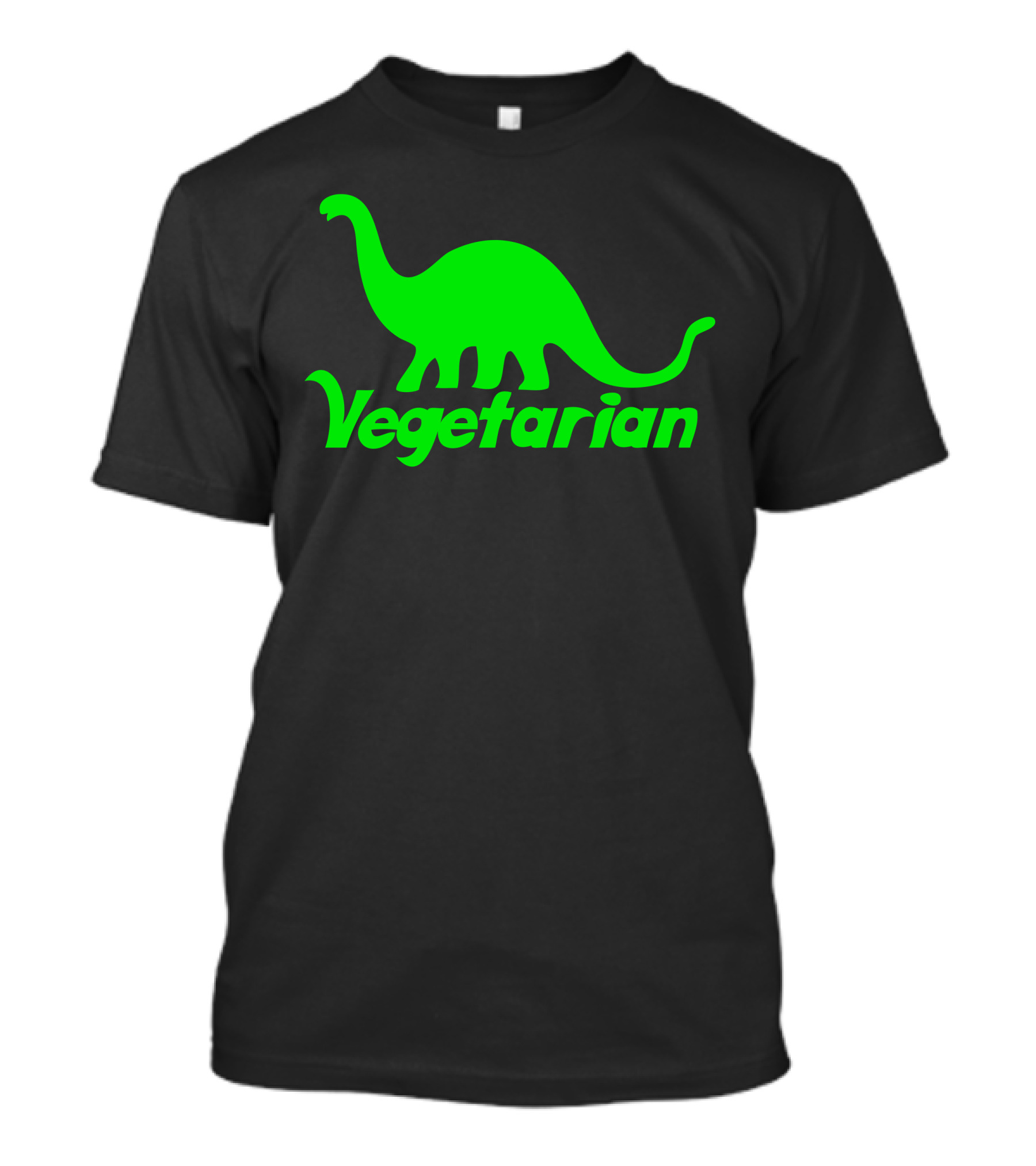 Vegetarian Dinosaur With Brontosaurus T-Shirt