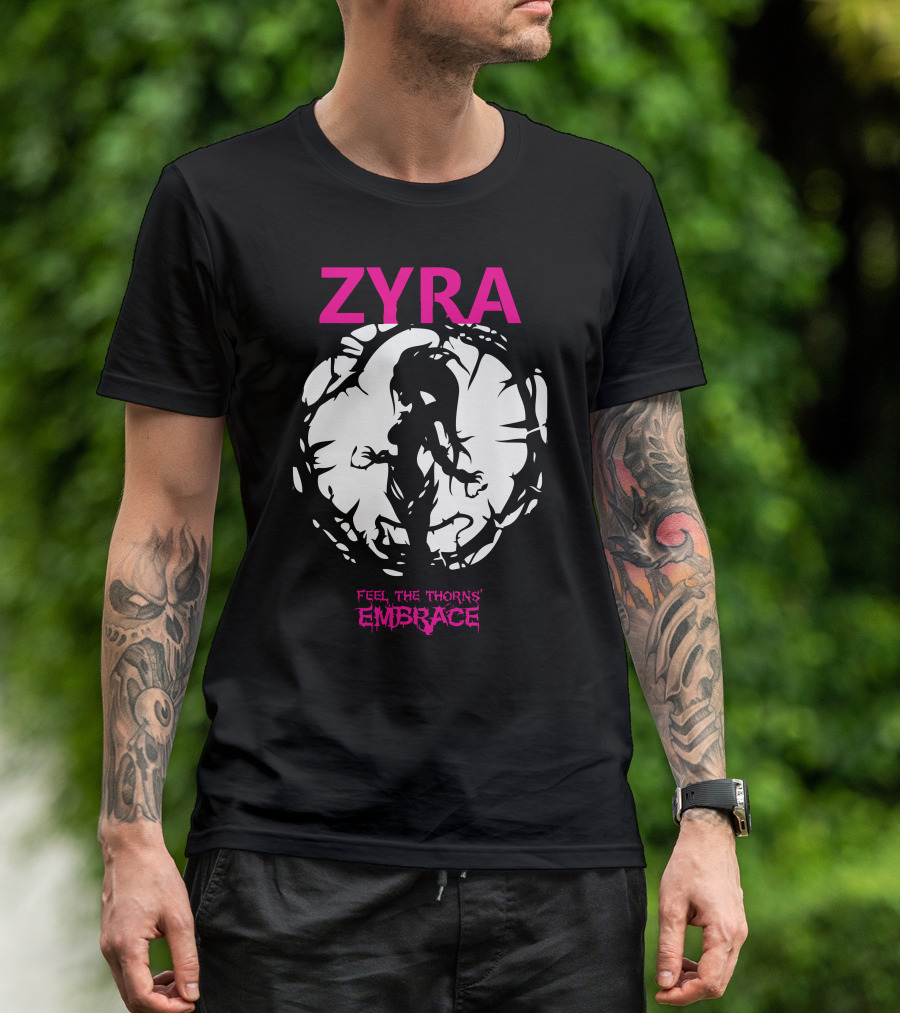 Zyra Feel The Thorns’ Embrace T-Shirt