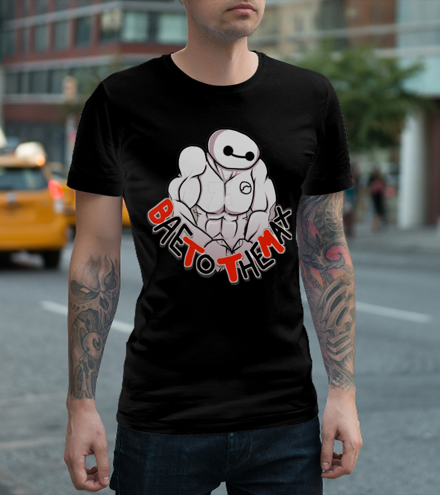 Bae To The Max Buff Iconic Robot Transformation T-Shirt