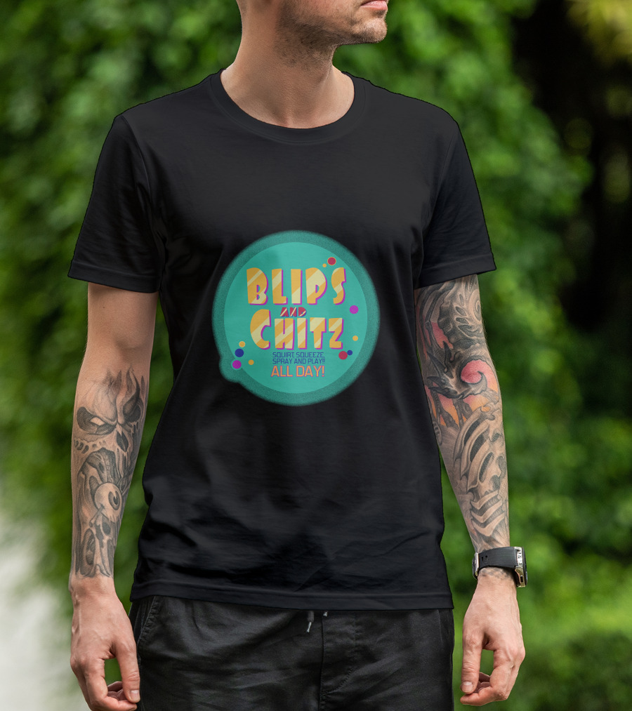 Blips And Chitz Squirt Squeeze Spray And Play All Day T-Shirt