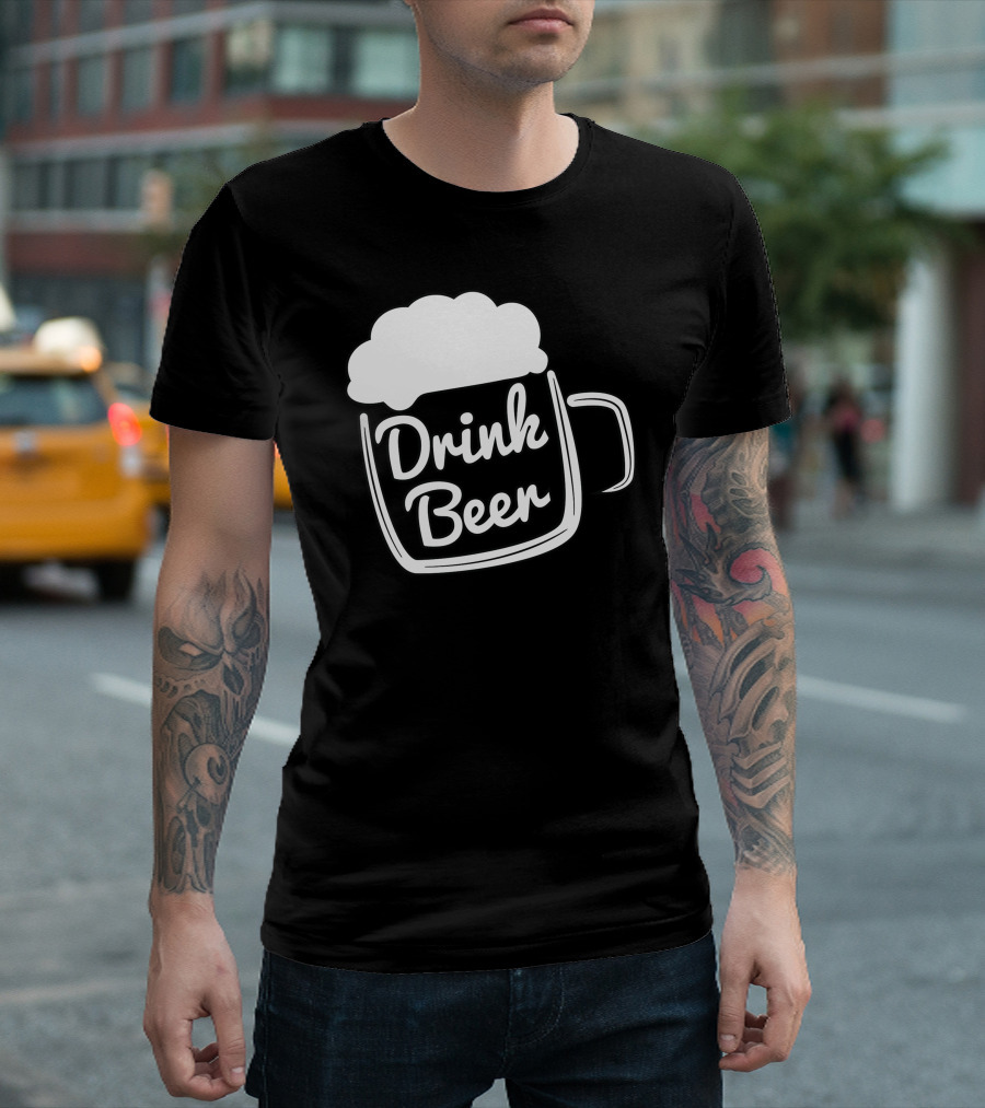 Cool Drink Beer Mug T-Shirt