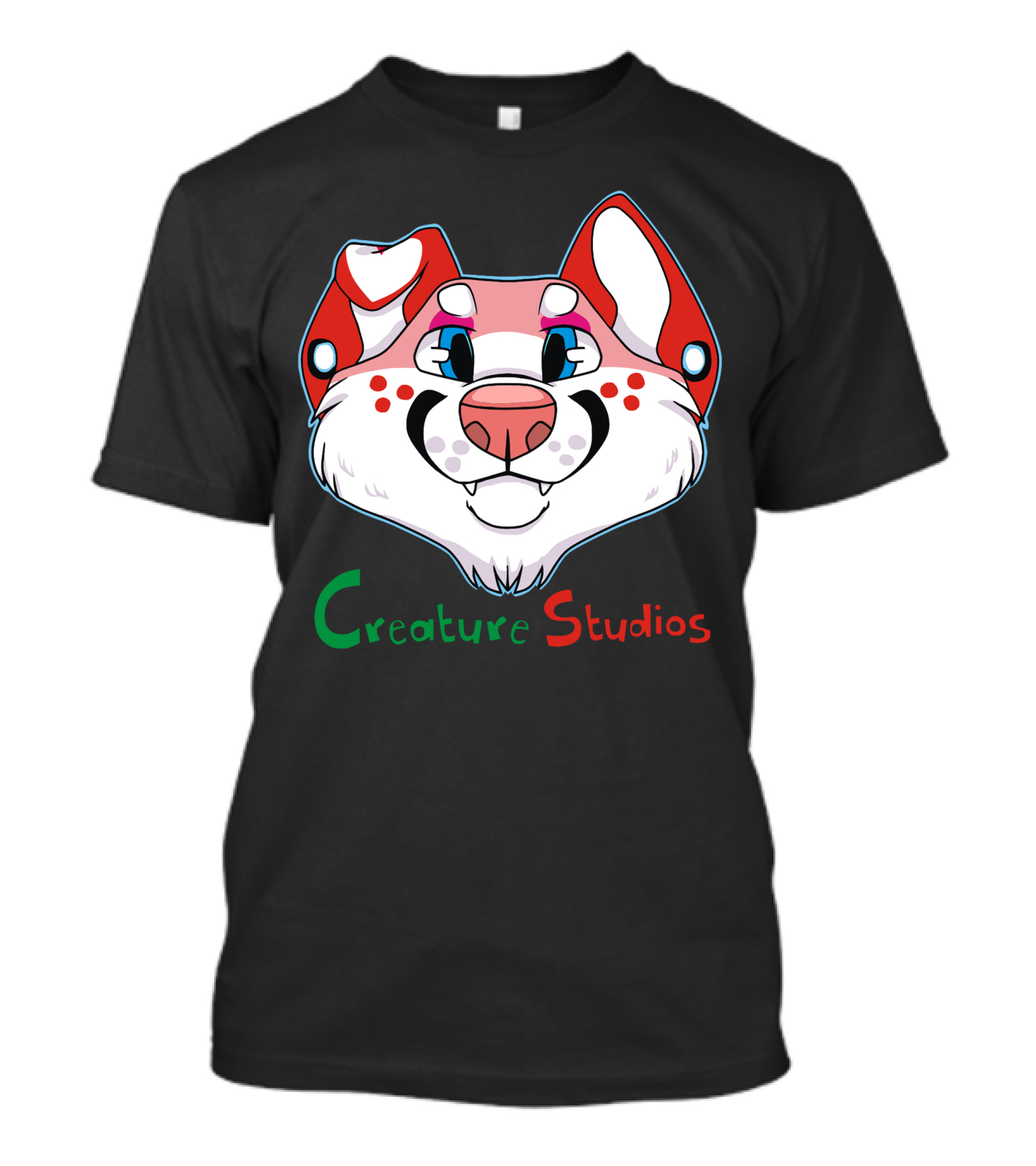 Creature Studios Cartoon Animal Face T-Shirt
