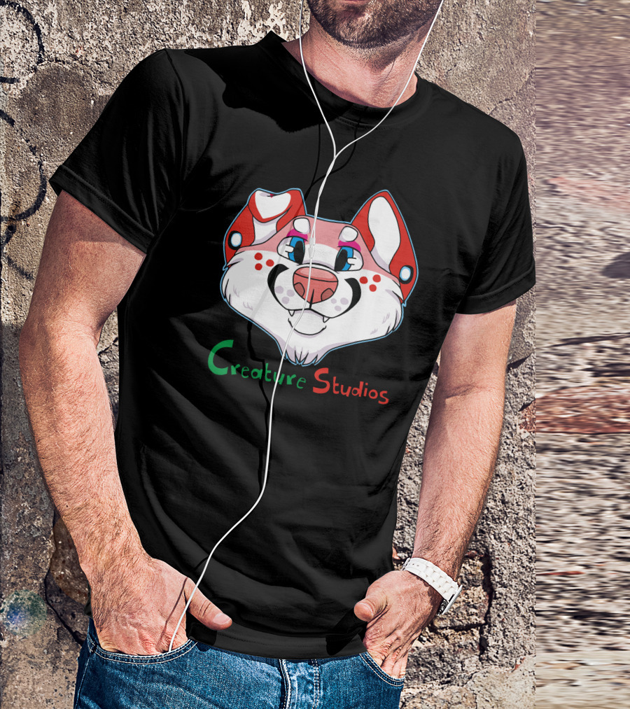Creature Studios Cartoon Animal Face T-Shirt