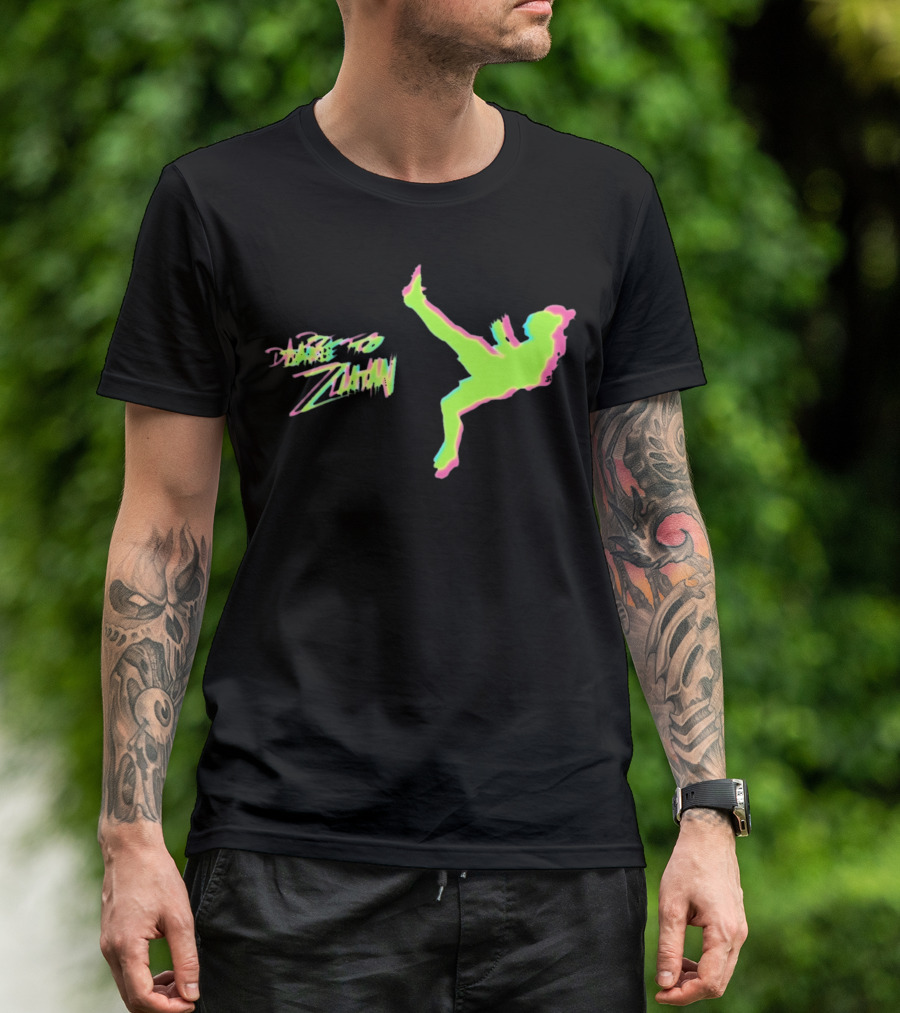 Dare To Zlatan Ibrahimovich Neon Kick T-Shirt