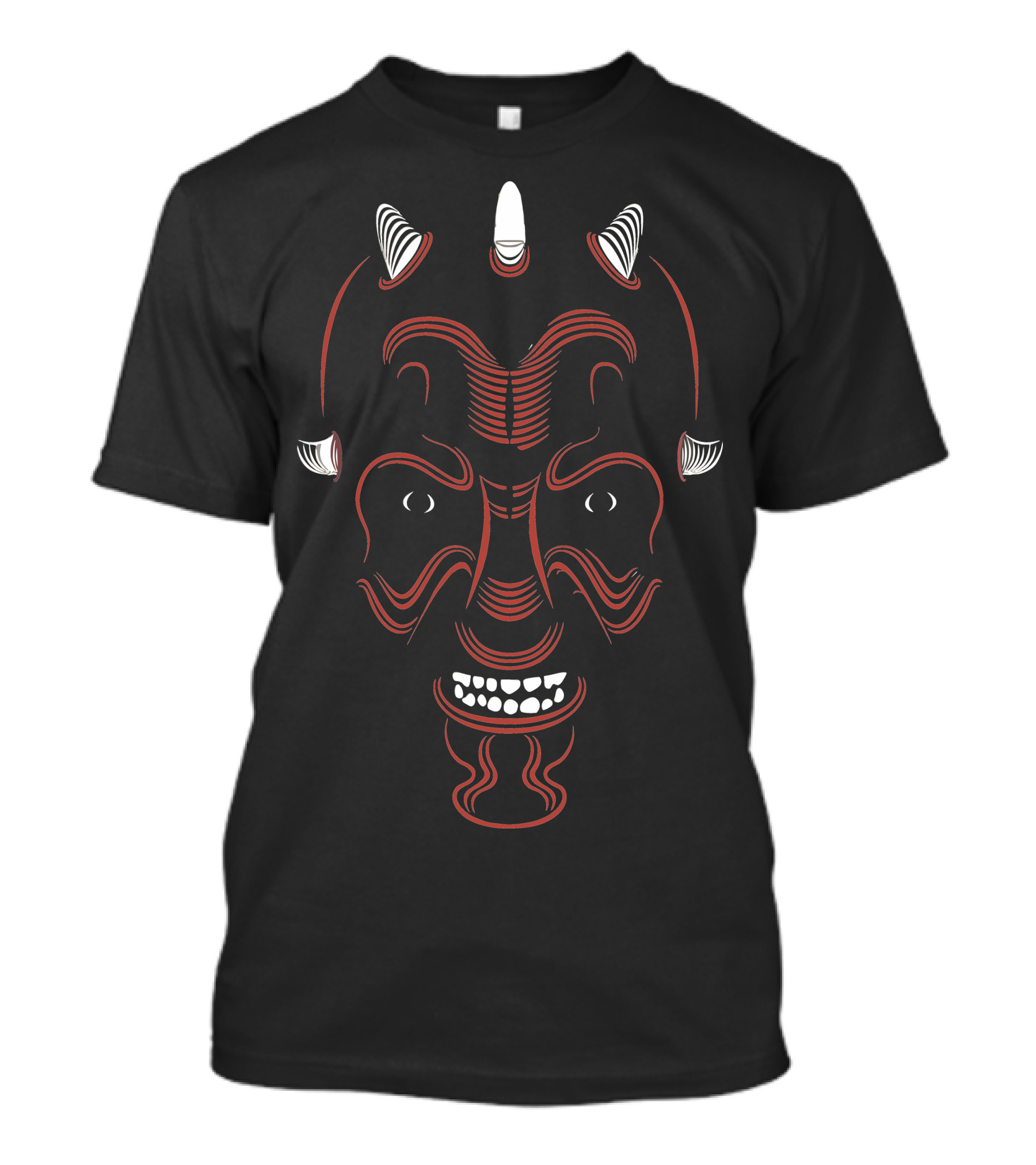 Darth Maul Sith Lord Mask Line T-Shirt