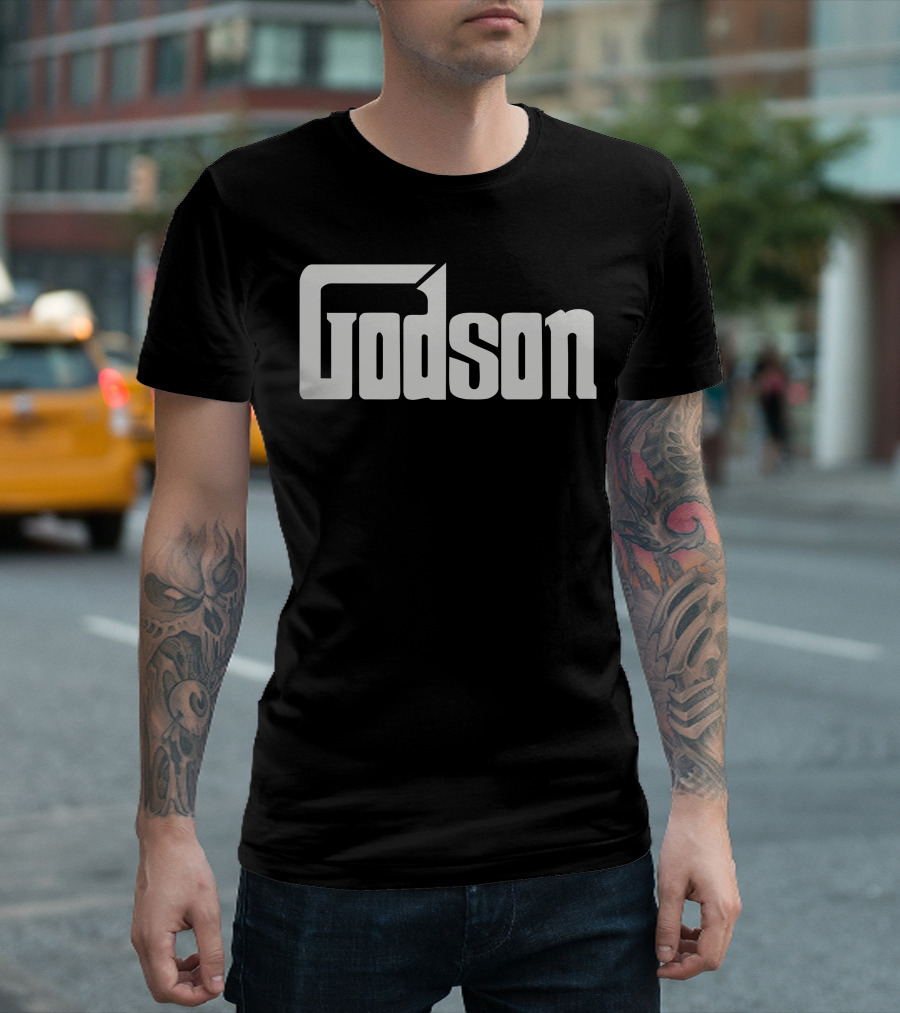 Godson Parody Text T-Shirt