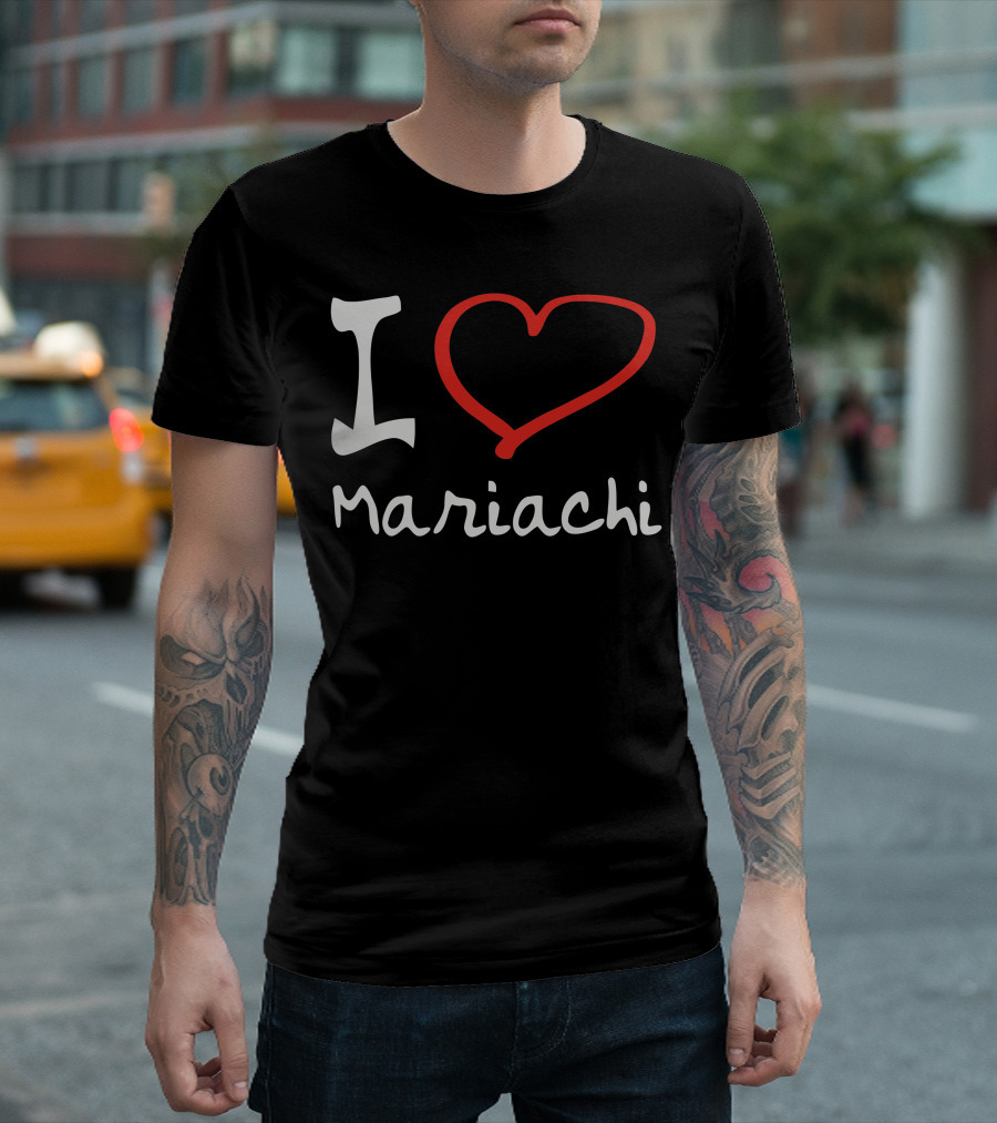 I Heart Mariachi T-Shirt
