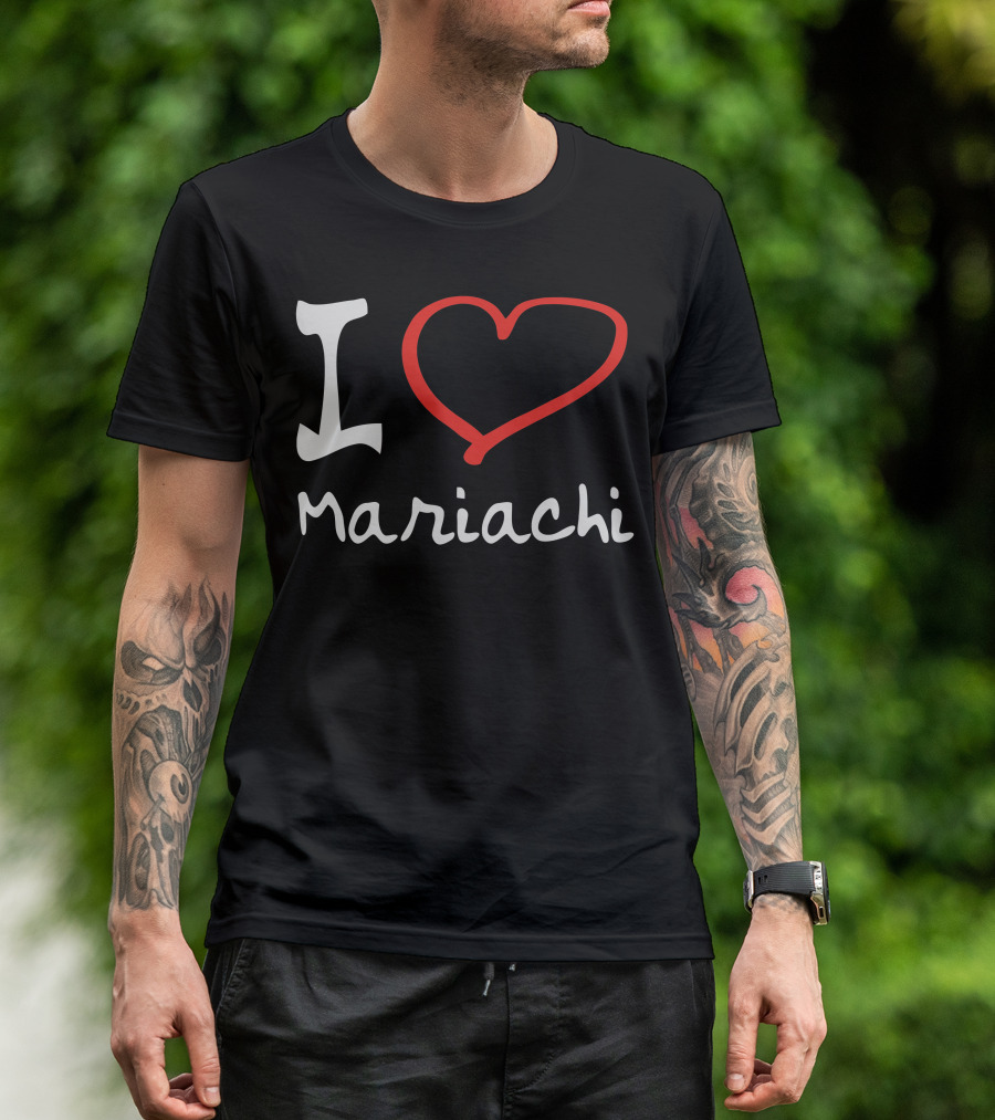 I Heart Mariachi T-Shirt