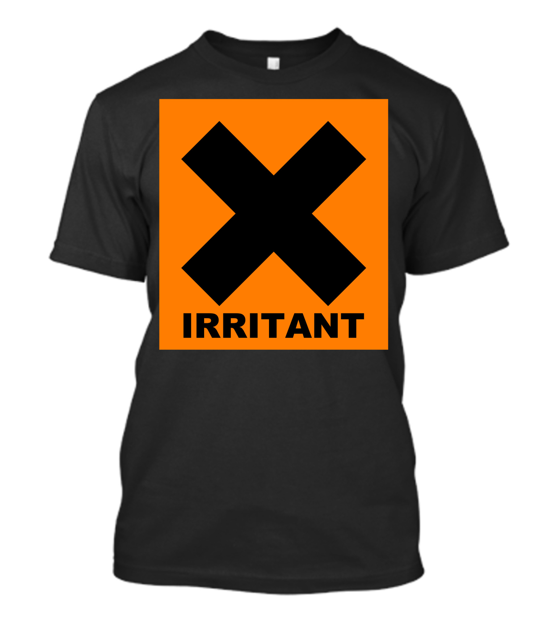 Irritant Symbol Warning X Mark T-Shirt