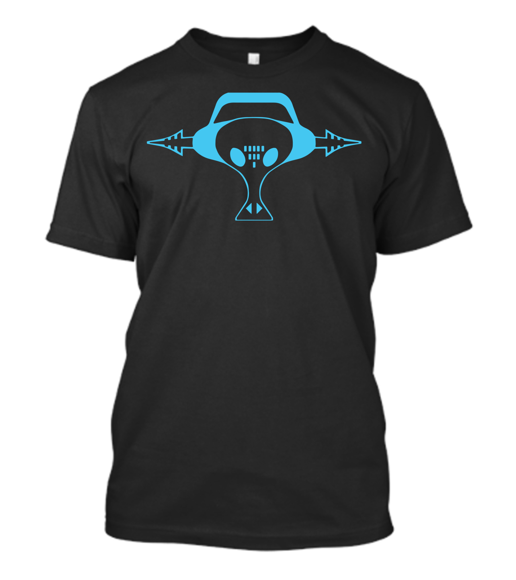 Jet Set Radio Iconic Headphones And Arrow Emblem T-Shirt