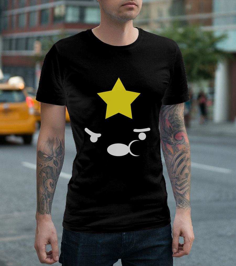 Lumpy Space Princess Face Star Adventure Time Jake The Dog Present T-Shirt