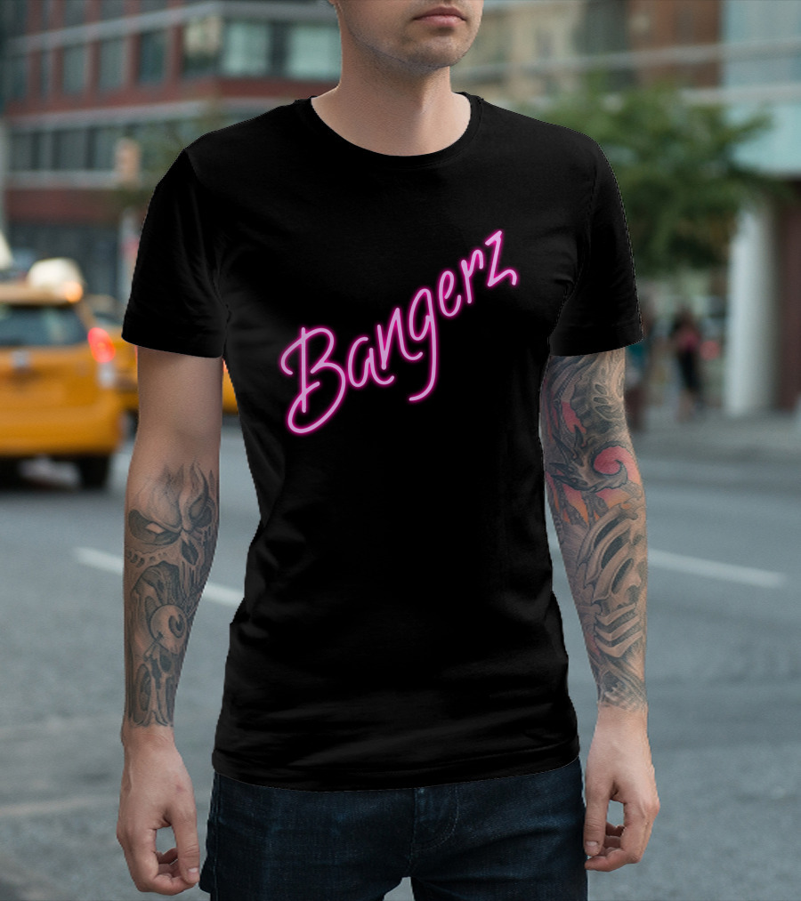 Miley Cyrus Bangerz Album Neon T-Shirt