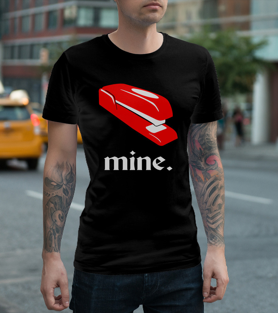Milton's Stapler Mine Office Humor T-Shirt