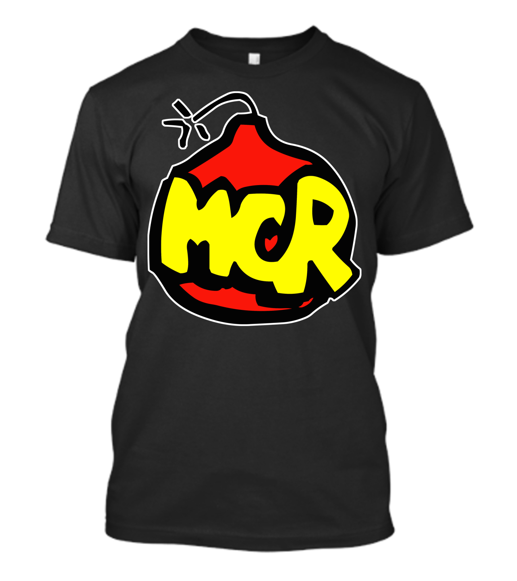 Modena City Ramblers MCR Bomb Symbol V Ragge Folk Combat T-Shirt