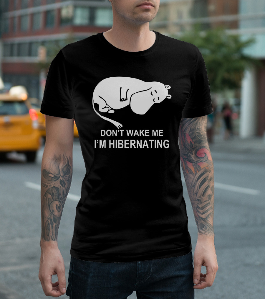 Moomin Don't Wake Me I'm Hibernating T-Shirt