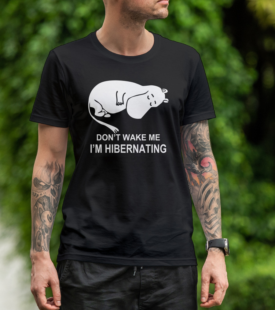 Moomin Don't Wake Me I'm Hibernating T-Shirt