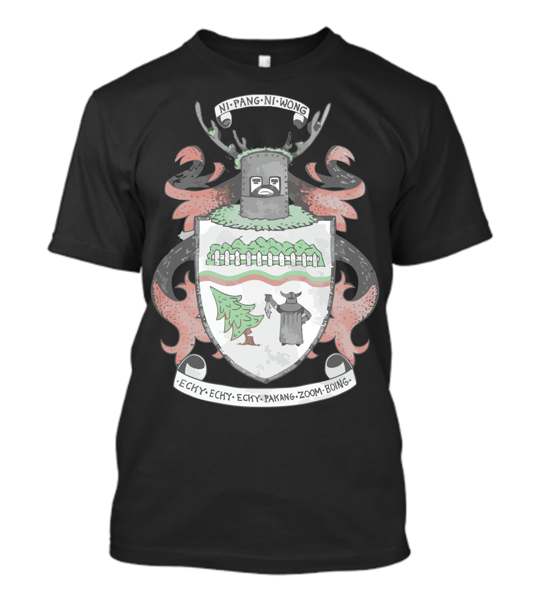 NI-PANG-NI-WONG ECHY-ECHY-ECHY-PAKANG-ZOOM-BONG Keepers Of The Word T-Shirt
