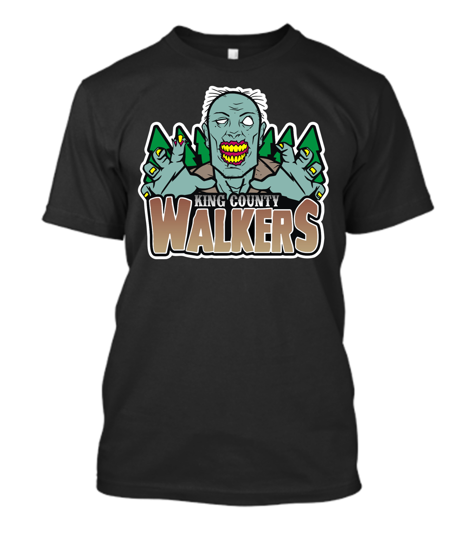 King County Walkers Zombie T-Shirt