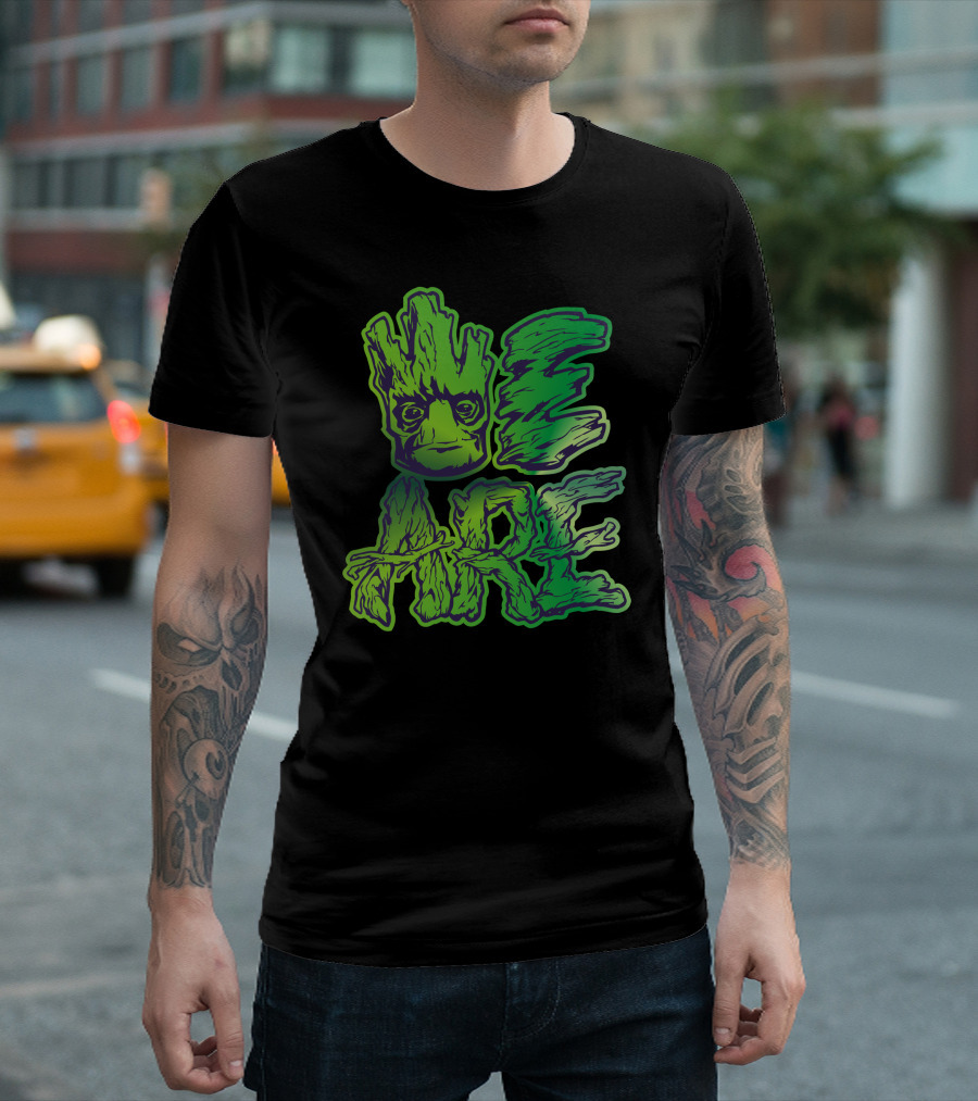 We Are Groot Guardians Of The Galaxy T-Shirt
