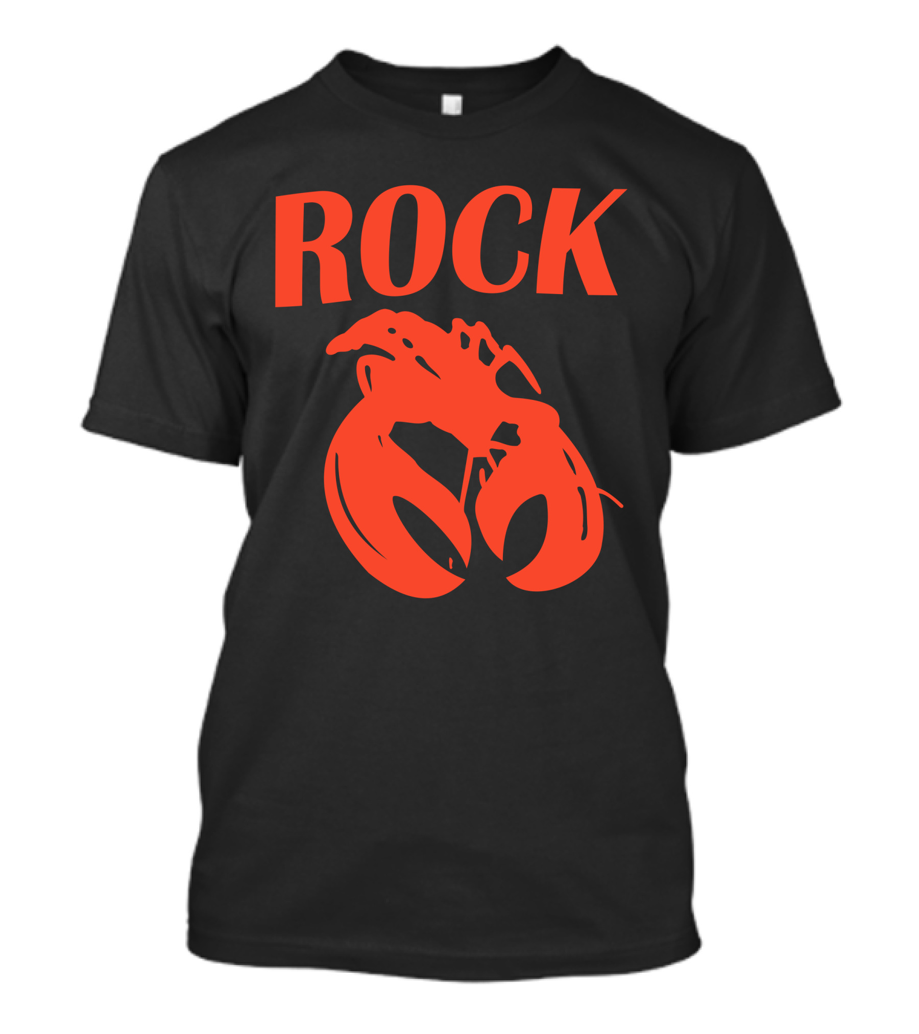 B52 Rock Lobster Black Rock Sz M L XL T-Shirt