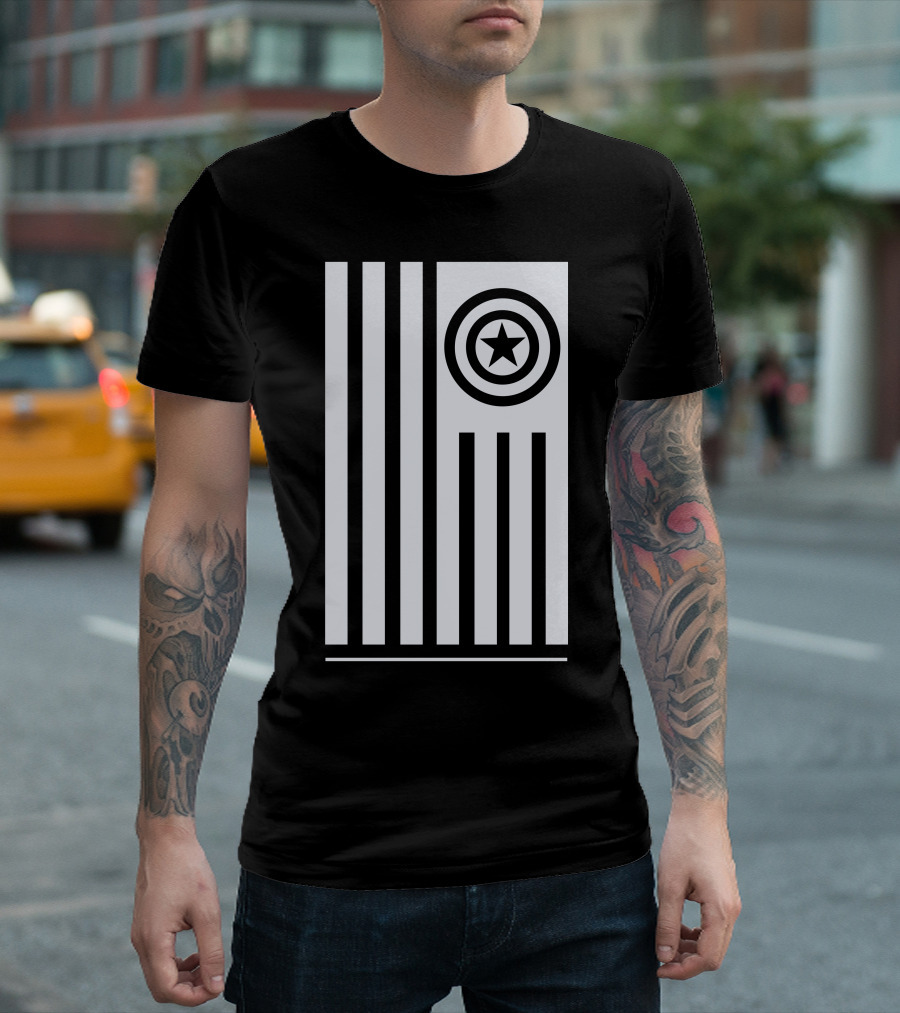 Cap Americana Star Stripes Exclusive T-Shirt