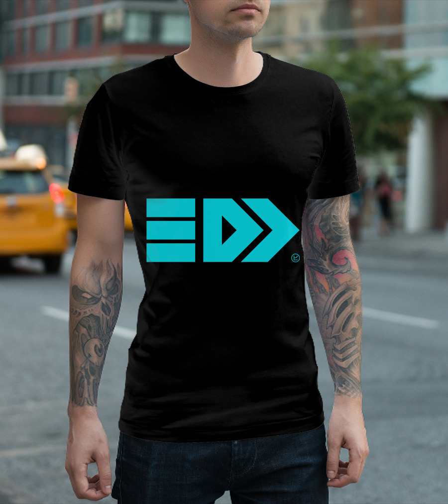 Splatoon Takoroka Blue EKG T-Shirt