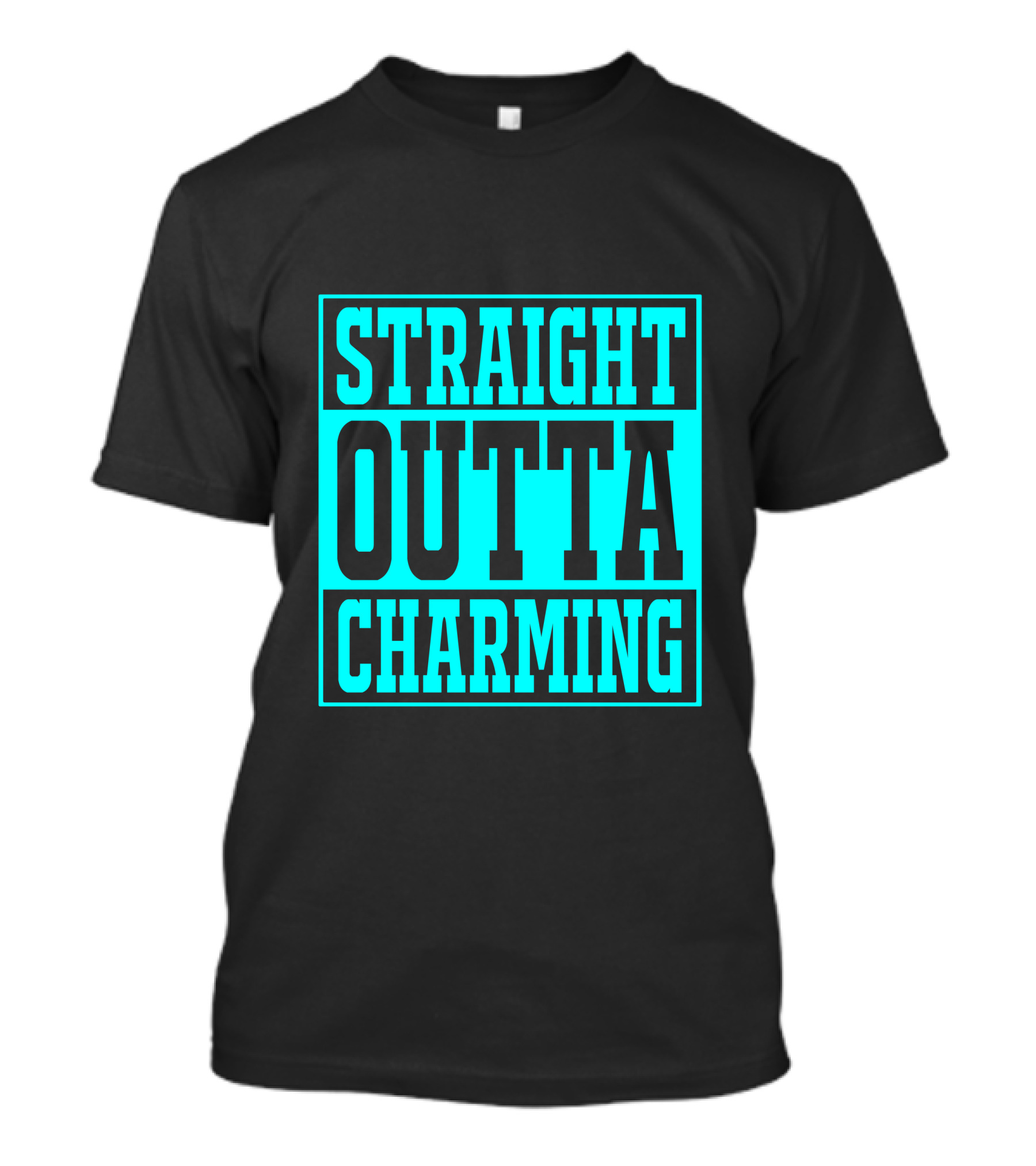 Straight Outta Charming Sons Of Anarchy Fan Tee Sons Of Anarchy T-Shirt