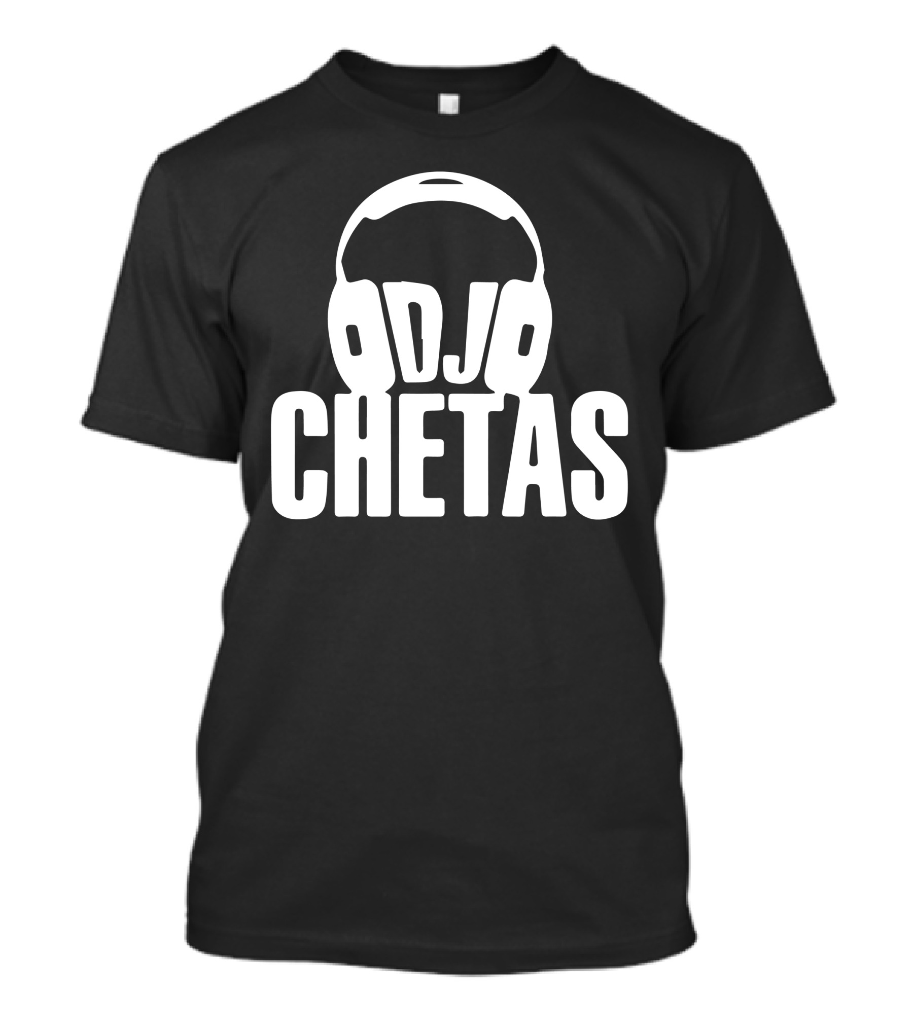 DJ Chetas Music Headphones T-Shirt
