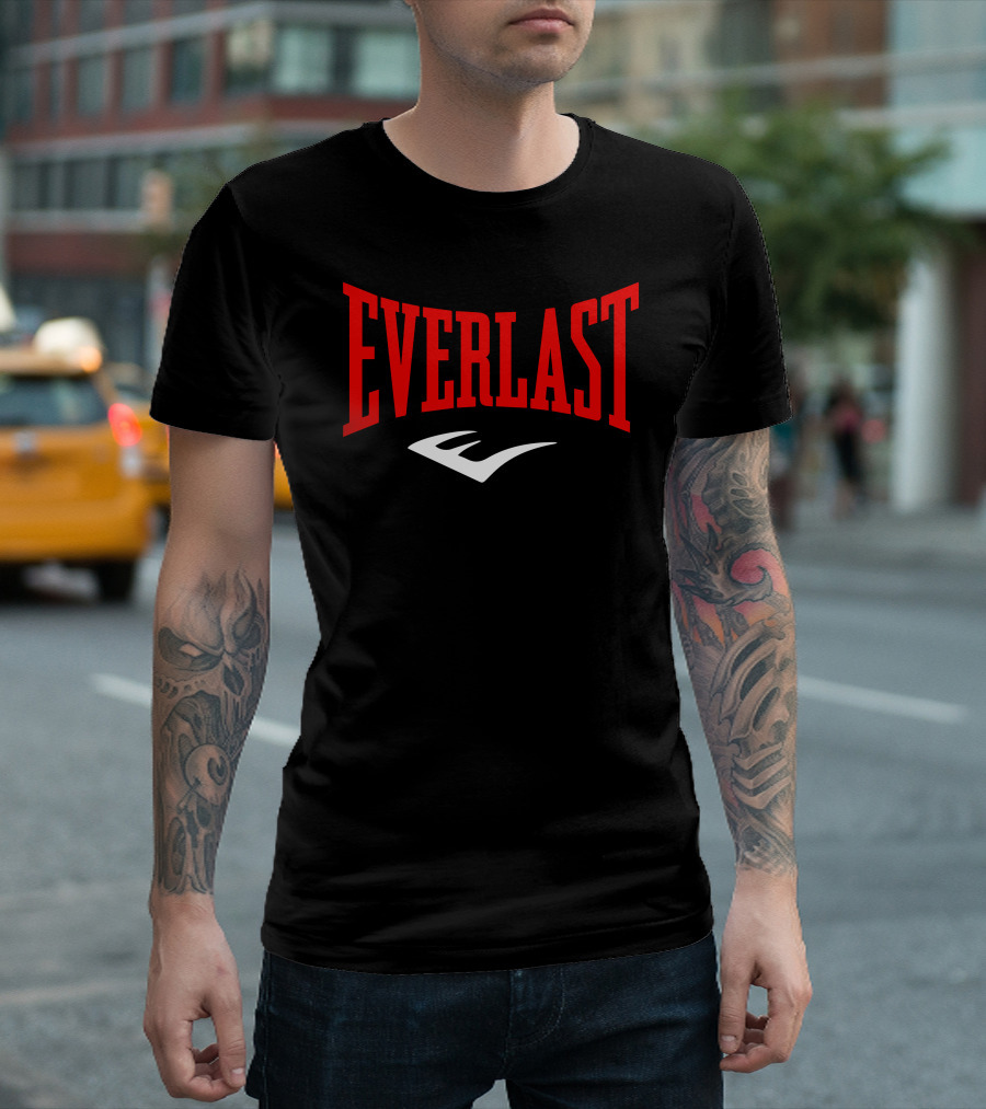 EVERLAST Boxing Red Lettering T-Shirt