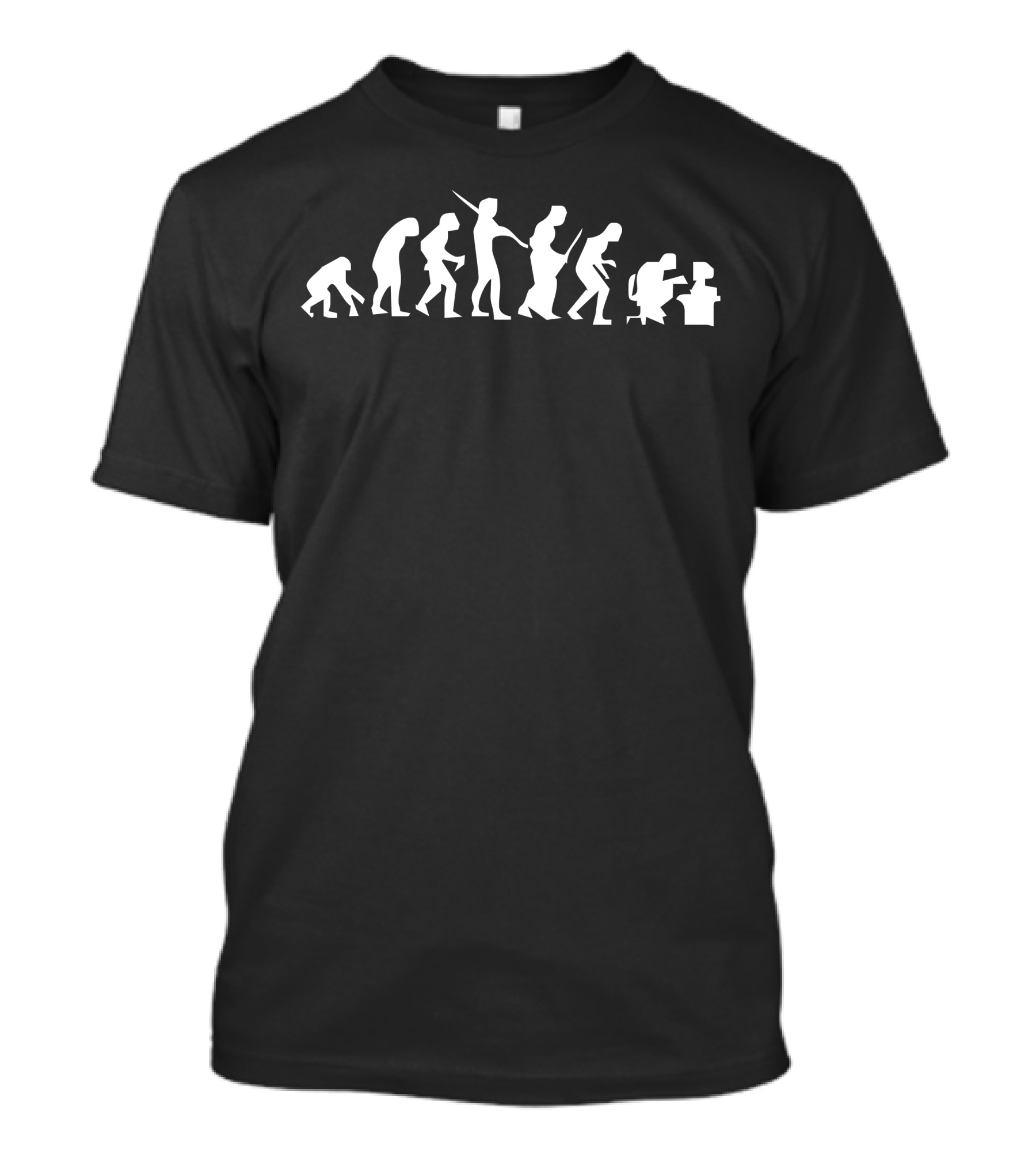 Evolution Of A Geek Computer Technology Development Journey T-Shirt