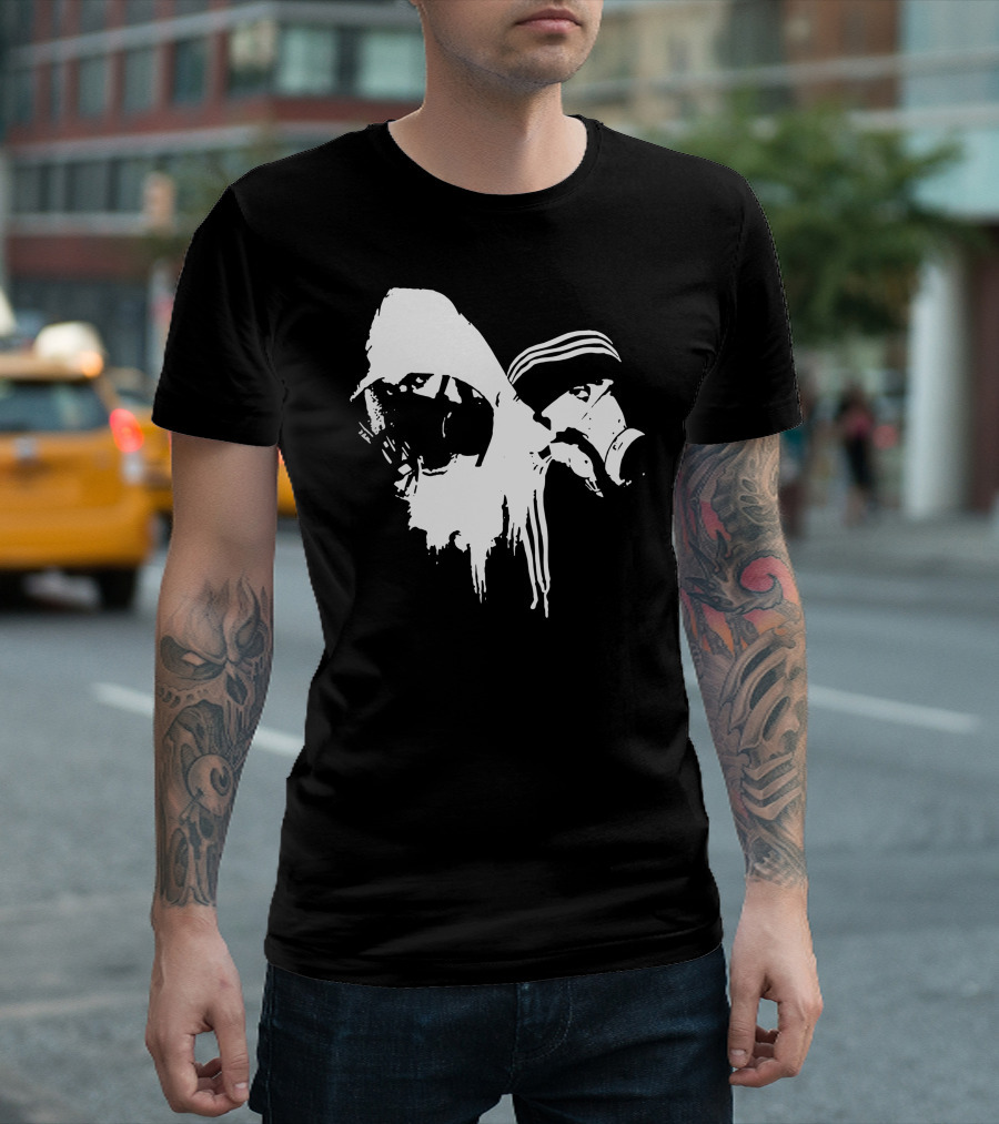 Banksy Graffiti Street Art Painters Masked Duo T-Shirt