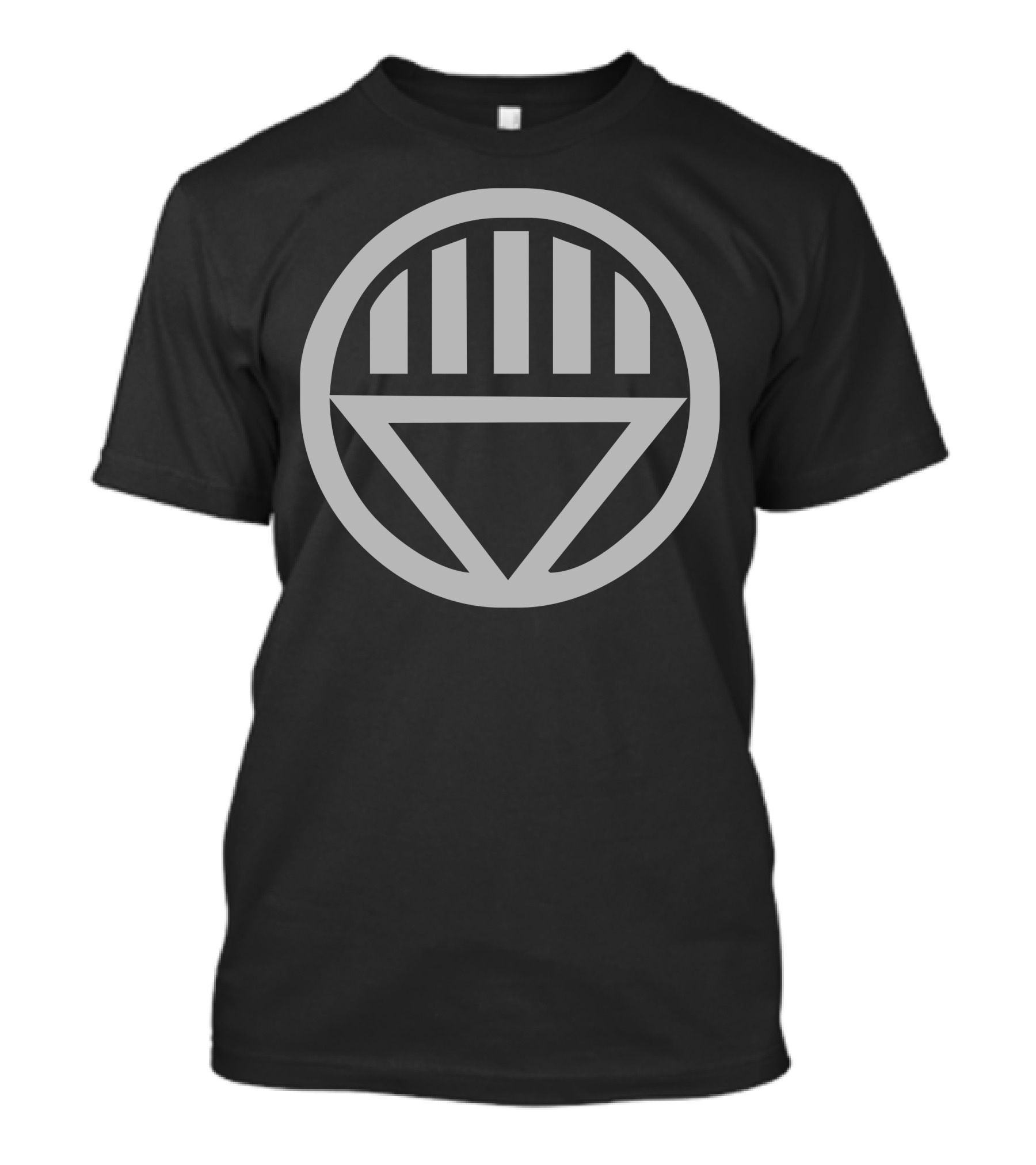 Green Lantern Corps Black Lantern Symbol DC Comics Badge T-Shirt