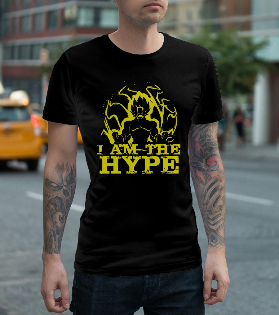 Dragon Ball Z I Am The Hype Super Saiyan Vegeta T-Shirt