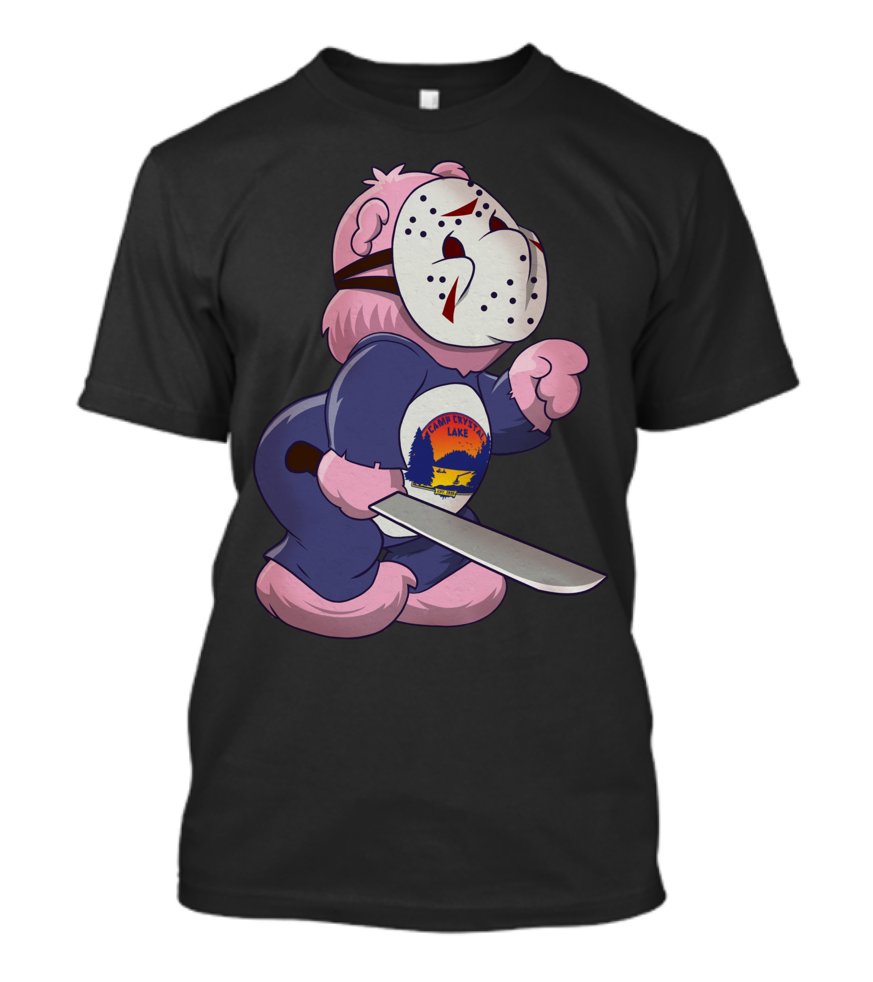 Camp Crystal Lake Jason Care Bear T-Shirt