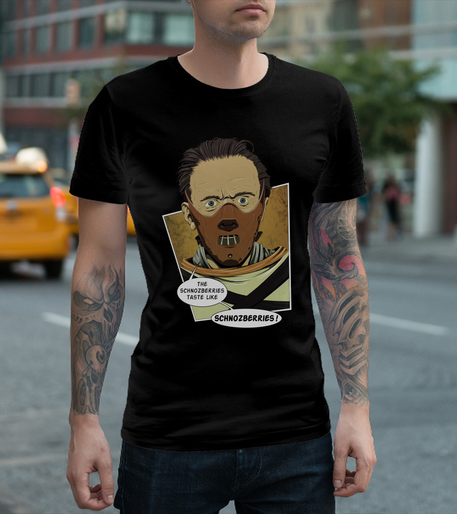 Lecter Wonka The Schnozberries Taste Like Schnozberries T-Shirt