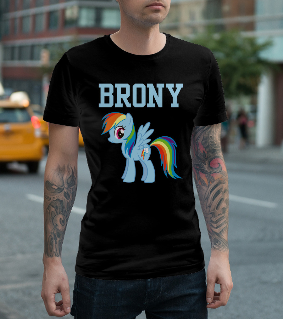 Brony Rainbow Dash My Little Pony Fan T-Shirt
