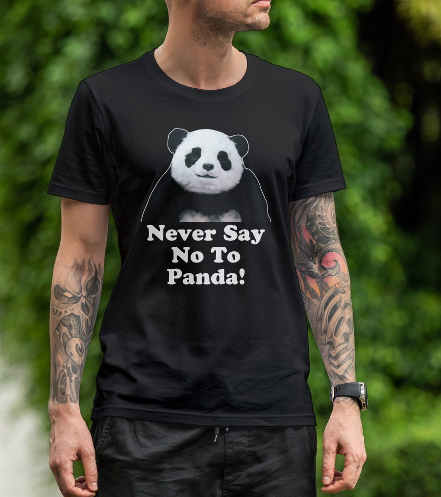 Never Say No To Panda Cheese Commercial Egypt Panda T-Shirt