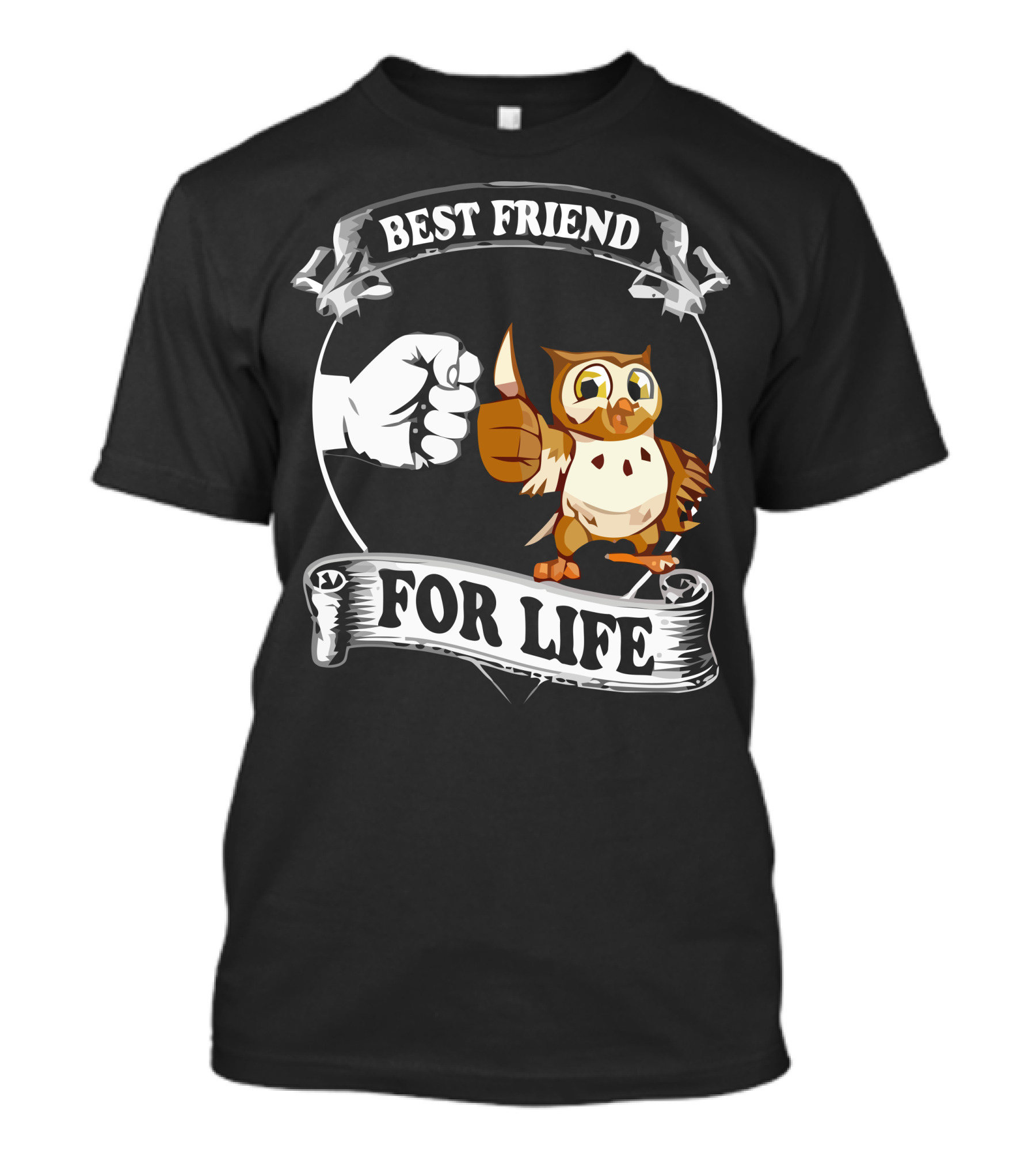 Best Friend Owl For Life T-Shirt