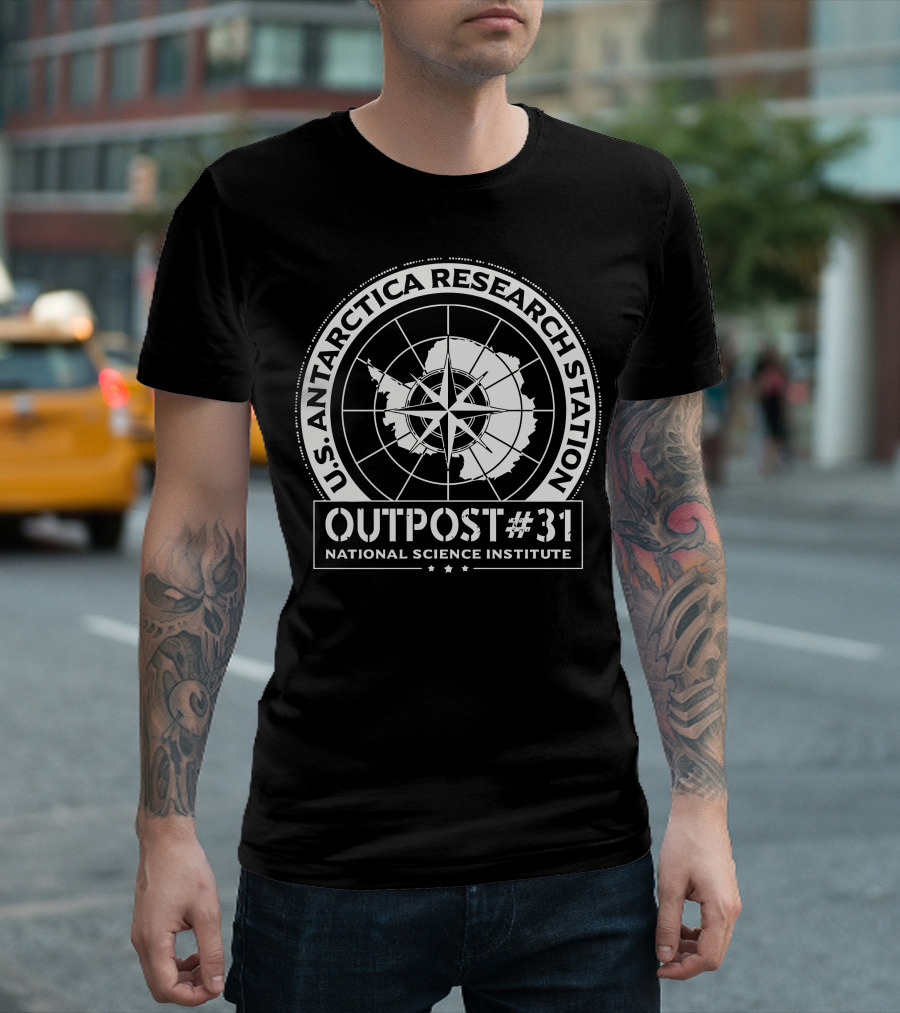 U.S. Antarctica Research Station Outpost #31 National Science Institute T-Shirt