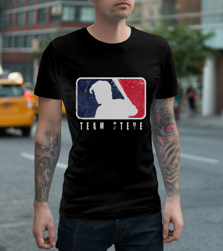 Team Steve MLB Style Silhouette A317 T-Shirt